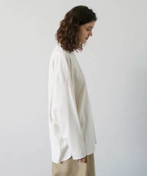 VU.ヴウ.basic long t-shirt vu-s23-t09[CREAM]:s