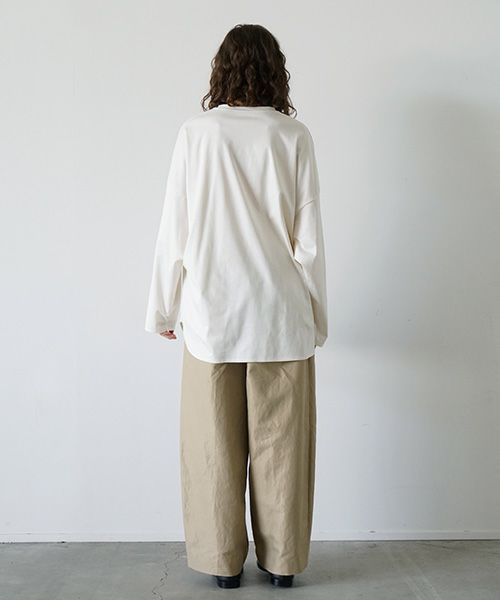 VU.ヴウ.basic long t-shirt vu-s23-t09[CREAM]:s