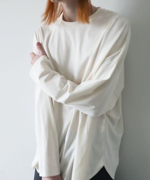 VU.ヴウ.basic long t-shirt vu-s23-t09[CREAM]:s