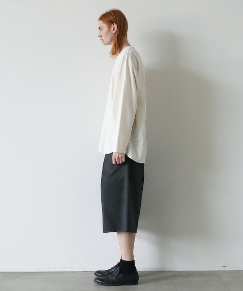 VU.ヴウ.basic long t-shirt vu-s23-t09[CREAM]:s