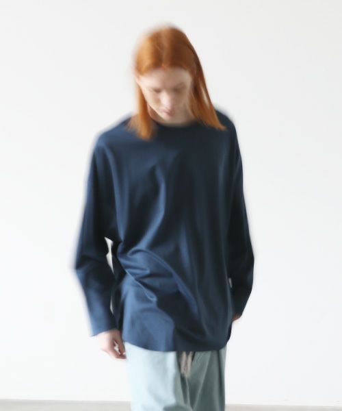 VU.ヴウ.basic long t-shirt vu-s23-t09[GREEN BLUE]:s_