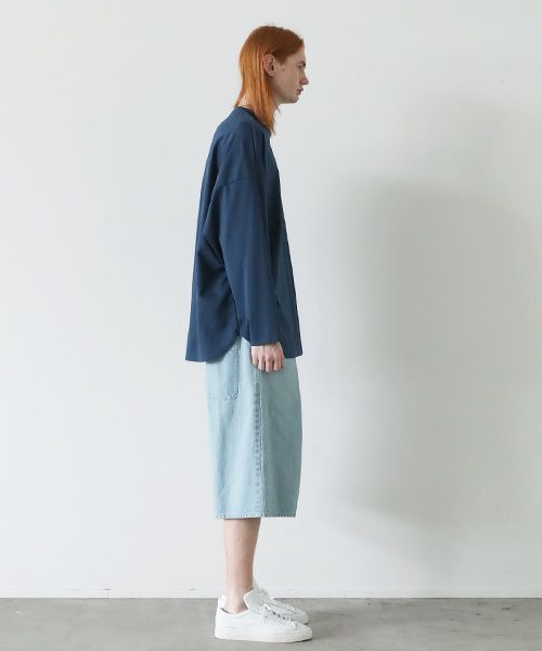 VU.ヴウ.basic long t-shirt vu-s23-t09[GREEN BLUE]:s_