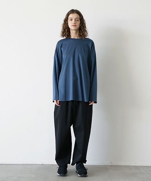 VU.ヴウ.basic long t-shirt vu-s23-t09[GREEN BLUE]:s_