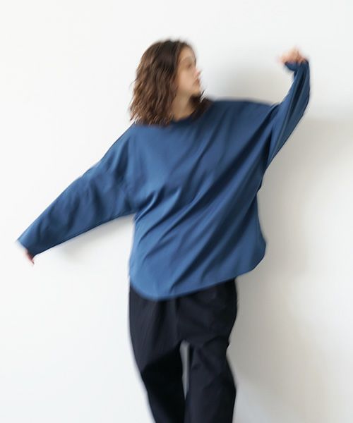 VU.ヴウ.basic long t-shirt vu-s23-t09[GREEN BLUE]:s_