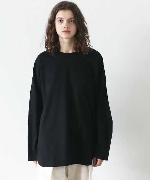 VU.ヴウ.basic long t-shirt vu-s23-t09[BLACK]:s_