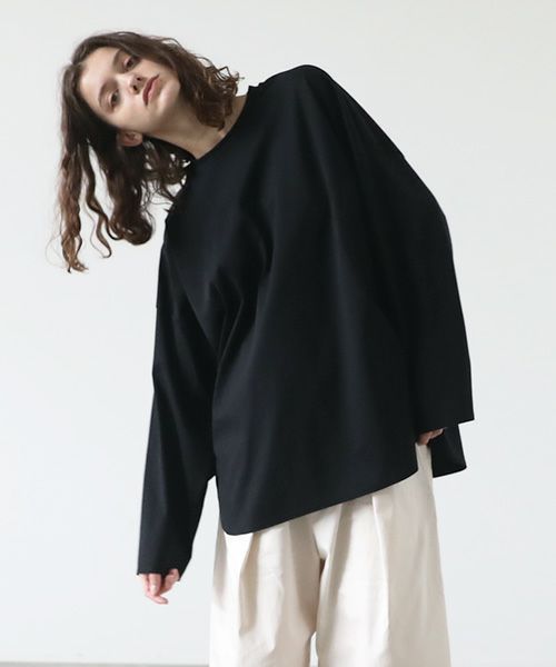 VU.ヴウ.basic long t-shirt vu-s23-t09[BLACK]:s_