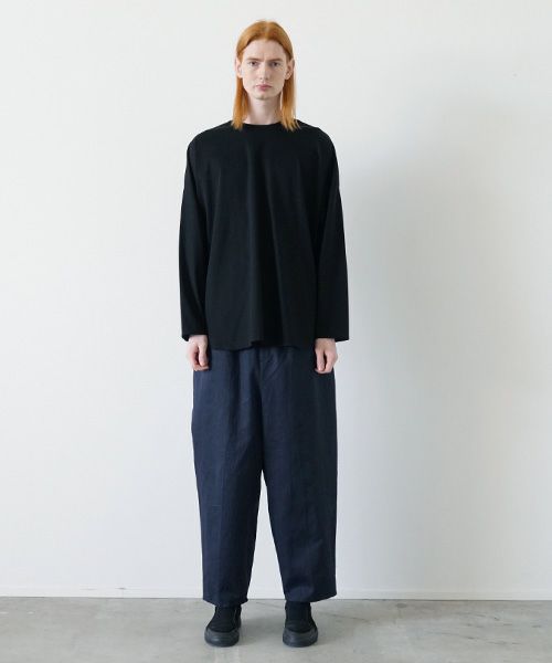 VU.ヴウ.basic long t-shirt vu-s23-t09[BLACK]:s_