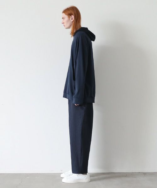 VU.ヴウ.ballon over hoody vu-s23-t10[BLACK×NAVY]_