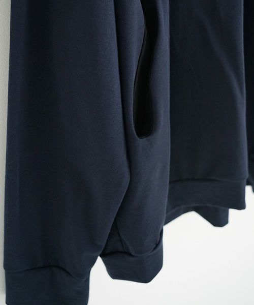 VU.ヴウ.ballon over hoody vu-s23-t10[BLACK×NAVY]_