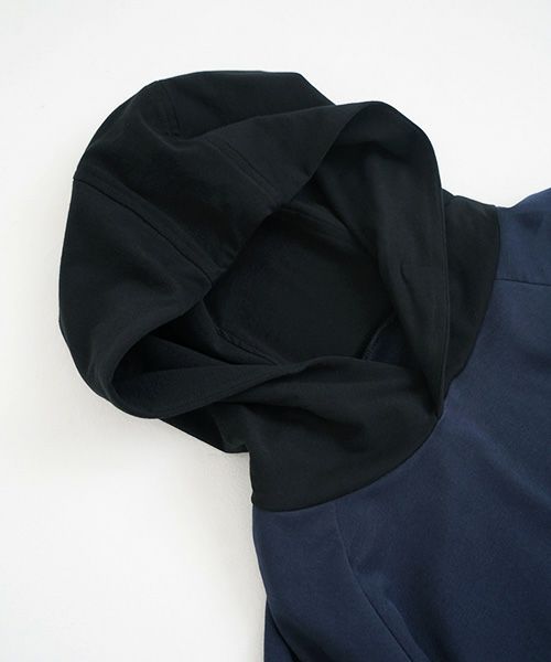 VU.ヴウ.ballon over hoody vu-s23-t10[BLACK×NAVY]_