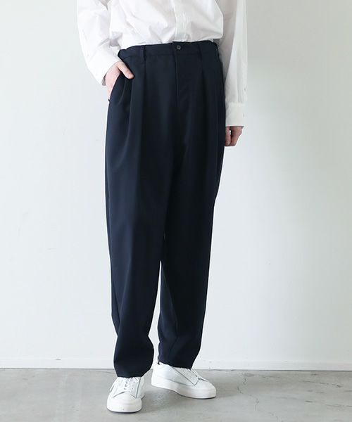 VU.ヴウ.tapered pants vu-s23-p13[NAVY]_