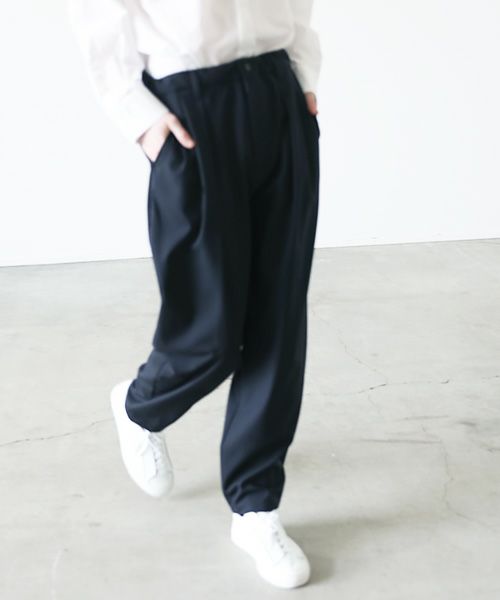 VU.ヴウ.tapered pants vu-s23-p13[NAVY]_