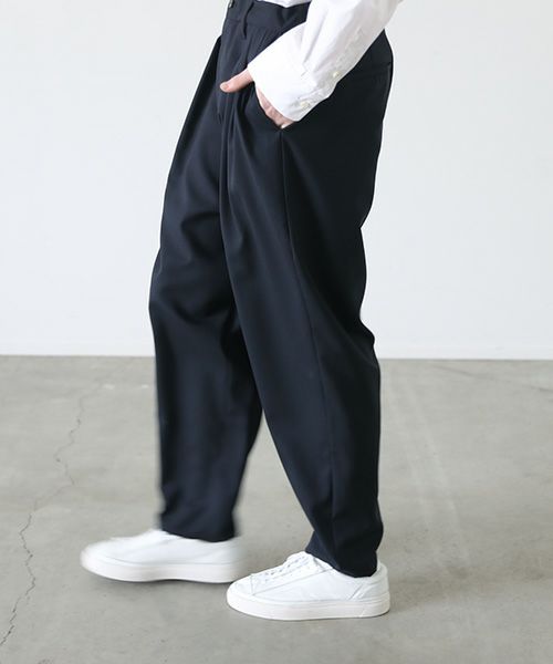 VU.ヴウ.tapered pants vu-s23-p13[NAVY]_
