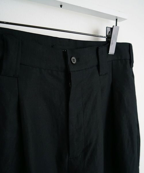VU.ヴウ.knee wide pants vu-s23-p14[BLACK]:s