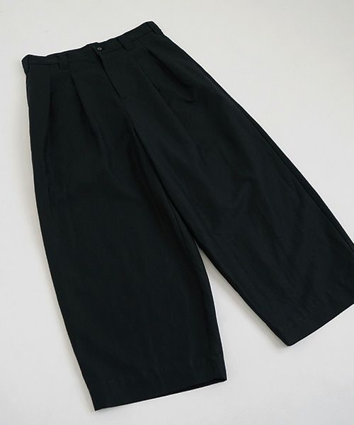VU.ヴウ.knee wide pants vu-s23-p14[BLACK]:s