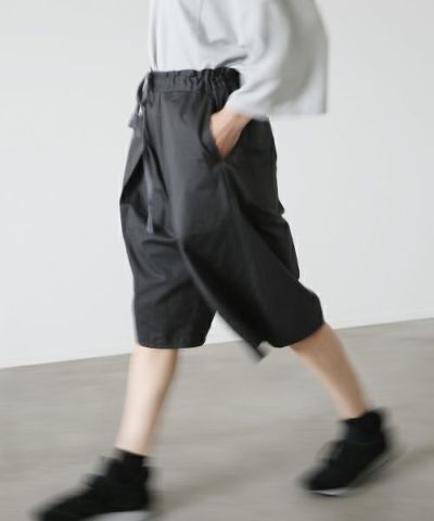 VU.ヴウ.big tack short pants vu-s23-p15[CHARCOAL]:s_
