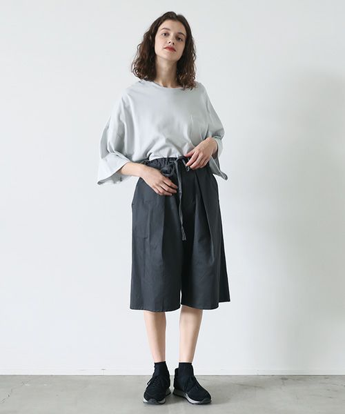 VU.ヴウ.big tack short pants vu-s23-p15[CHARCOAL]:s_