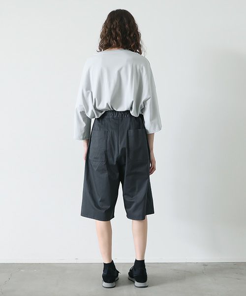 VU.ヴウ.big tack short pants vu-s23-p15[CHARCOAL]:s_