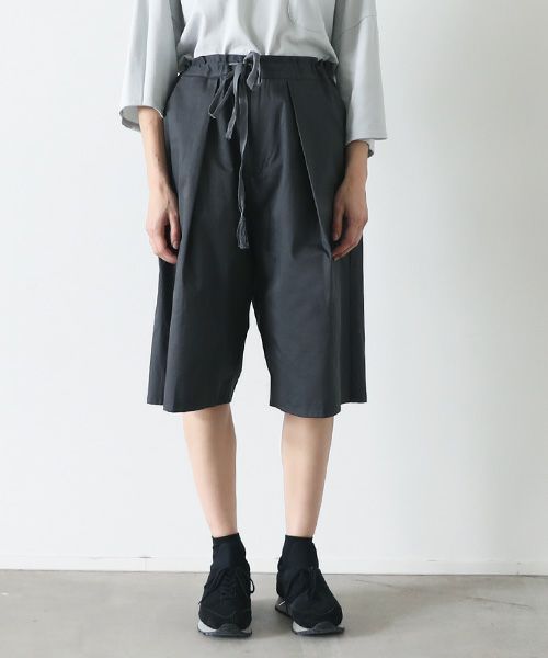 VU.ヴウ.big tack short pants vu-s23-p15[CHARCOAL]:s_
