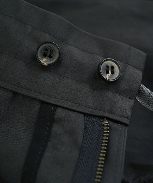 VU.ヴウ.big tack short pants vu-s23-p15[CHARCOAL]:s_