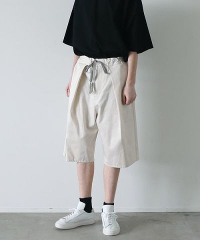 VU.ヴウ.big tack short pants vu-s23-p15[BEIGE]_