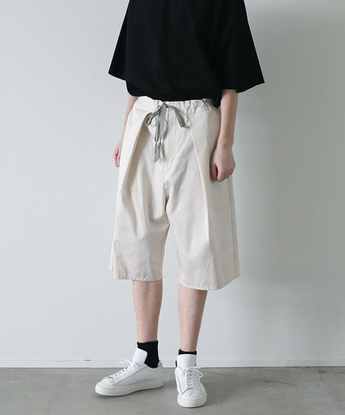 VU.ヴウ.big tack short pants vu-s23-p15[BEIGE]_