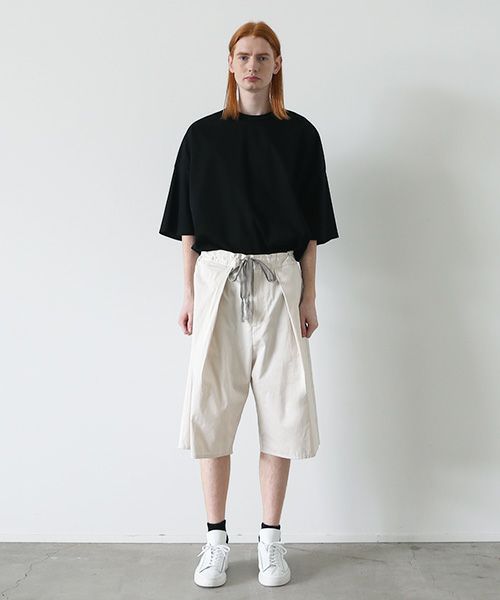 VU.ヴウ.big tack short pants vu-s23-p15[BEIGE]_