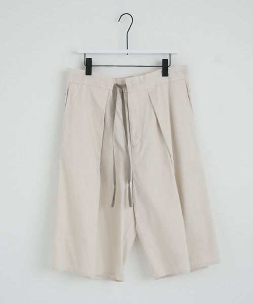 VU.ヴウ.big tack short pants vu-s23-p15[BEIGE]_