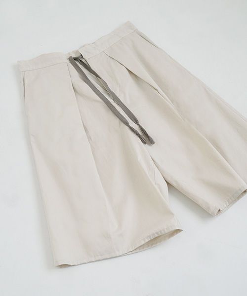 VU ヴウ big tack short pants vu-s23-p15[BEIGE]_