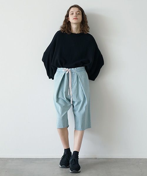 VU ヴウ big tack short pants vu-s23-p15[LIGHT BLUE]_