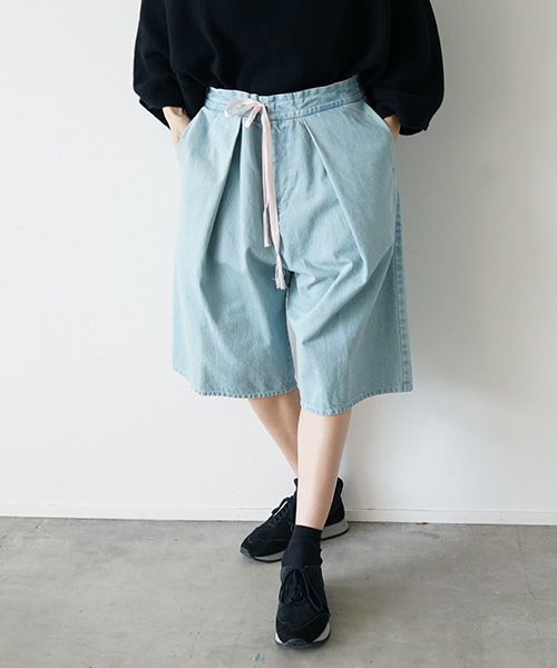 VU.ヴウ.big tack short pants vu-s23-p15[LIGHT BLUE]_