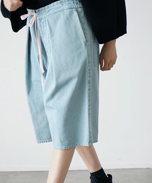 VU.ヴウ.big tack short pants vu-s23-p15[LIGHT BLUE]_