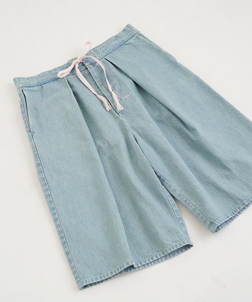 VU.ヴウ.big tack short pants vu-s23-p15[LIGHT BLUE]_