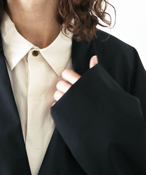 VU.ヴウ.no collar jacket vu-s23-j17[BLACK]_