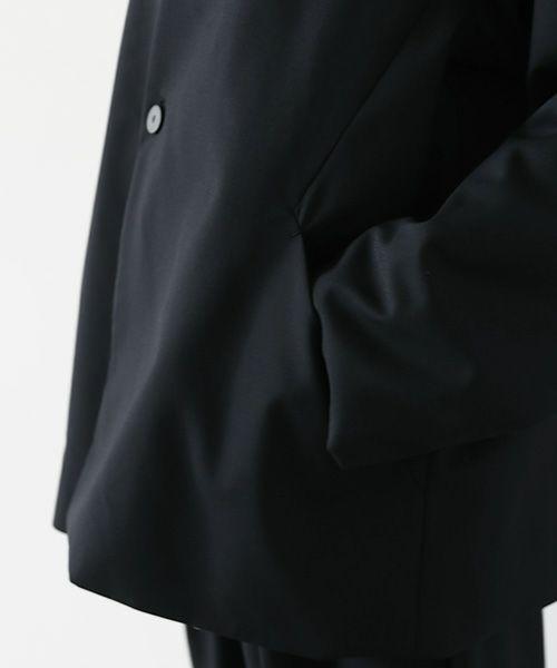 VU.ヴウ.no collar jacket vu-s23-j17[BLACK]_