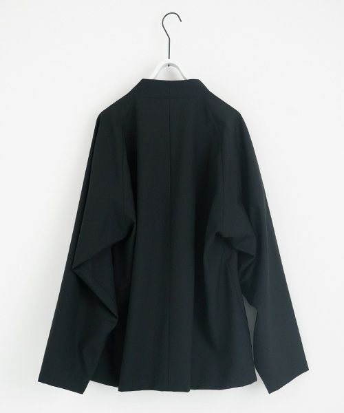 VU.ヴウ.no collar jacket vu-s23-j17[BLACK]_
