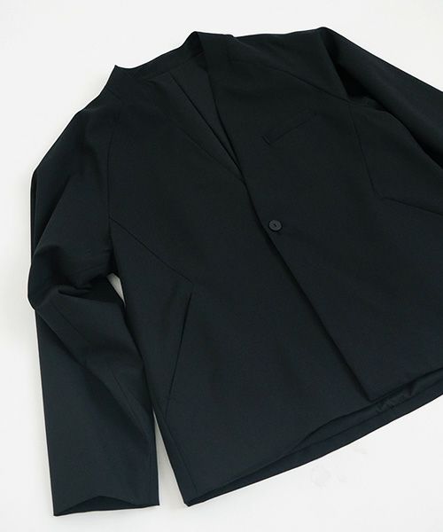 VU.ヴウ.no collar jacket vu-s23-j17[BLACK]_