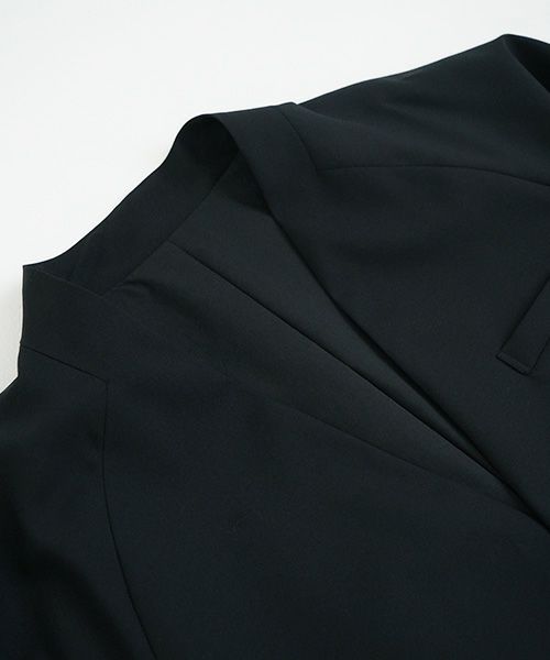VU.ヴウ.no collar jacket vu-s23-j17[BLACK]_