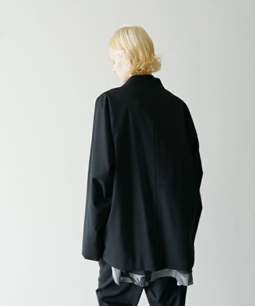 VU.ヴウ.no collar jacket vu-s23-j17[BLACK]_