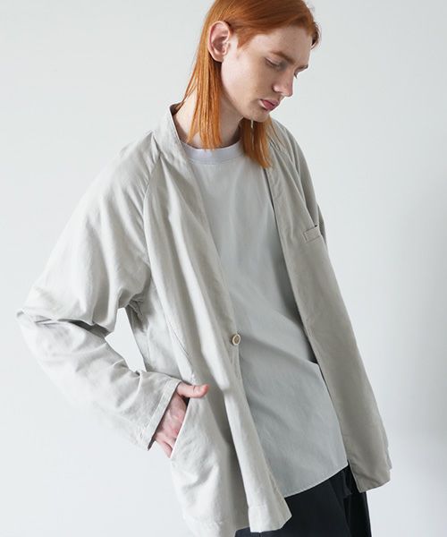 VU.ヴウ.no collar jacket vu-s23-j17[CHALK/・2]_