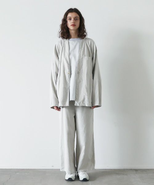 VU.ヴウ.no collar jacket vu-s23-j17[CHALK/・2]_