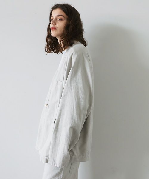 VU.ヴウ.no collar jacket vu-s23-j17[CHALK/・2]_
