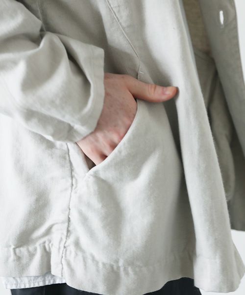 VU.ヴウ.no collar jacket vu-s23-j17[CHALK/・2]_