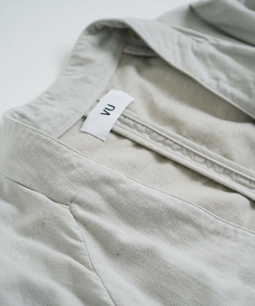 VU.ヴウ.no collar jacket vu-s23-j17[CHALK/・2]_