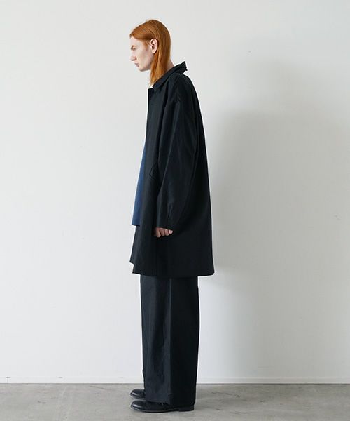VU.ヴウ.sten collar coat vu-s23-c19[BLACK]:s_