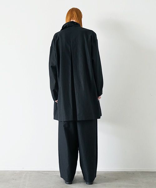 VU.ヴウ.sten collar coat vu-s23-c19[BLACK]:s_