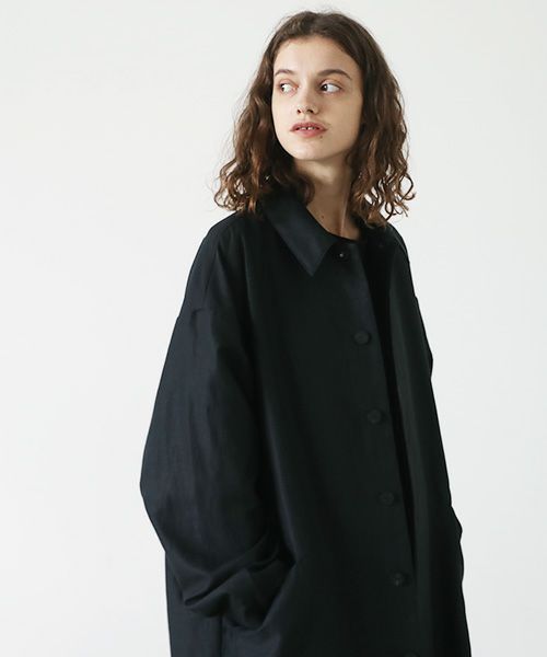 VU ヴウ sten collar coat vu-s23-c19[BLACK]:s_