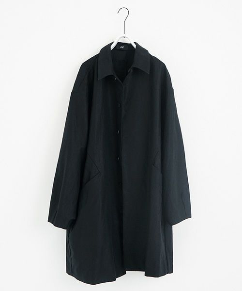 VU.ヴウ.sten collar coat vu-s23-c19[BLACK]:s_