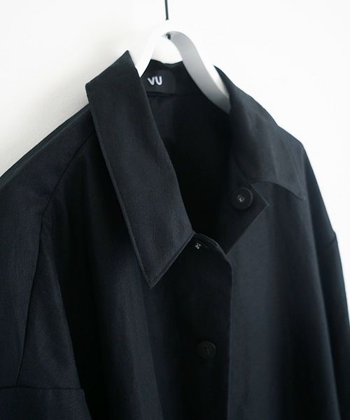 VU.ヴウ.sten collar coat vu-s23-c19[BLACK]:s_