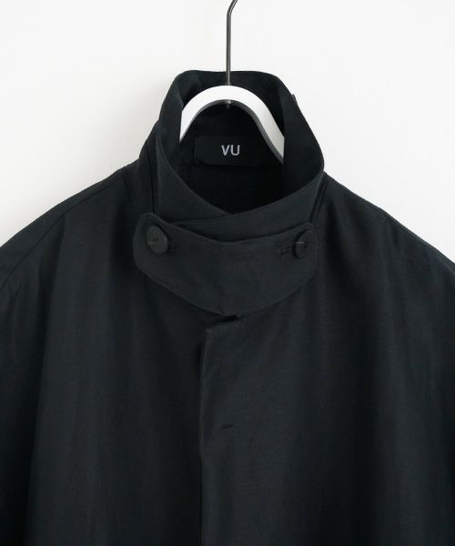 VU.ヴウ.sten collar coat vu-s23-c19[BLACK]:s_